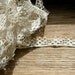 Pointed Vintage Ecru Lace 12 yards