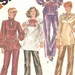 80s Elaborate Blouse & Pants Pattern Simplicity 5326 Size 22 24 Uncut