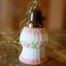 Vintage Pendant Hand Painted Light Fixture