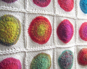 POP Blanket- Knitting Pattern PDF