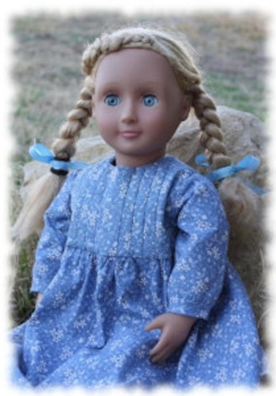 Mary Ingalls 18 doll dress Little House on the Prairie