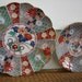 Pair of vintage Imari-style plates