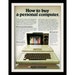 APPLE II 1979 Computer Print Ad "How to Buy a Personal Computer", Collectible Vintage Advertising Wall Art
