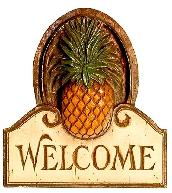 Pineapple Wall Plaque
