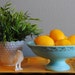 Dish -Blue Decorative