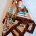 Shawl Vintage souvenir London theme