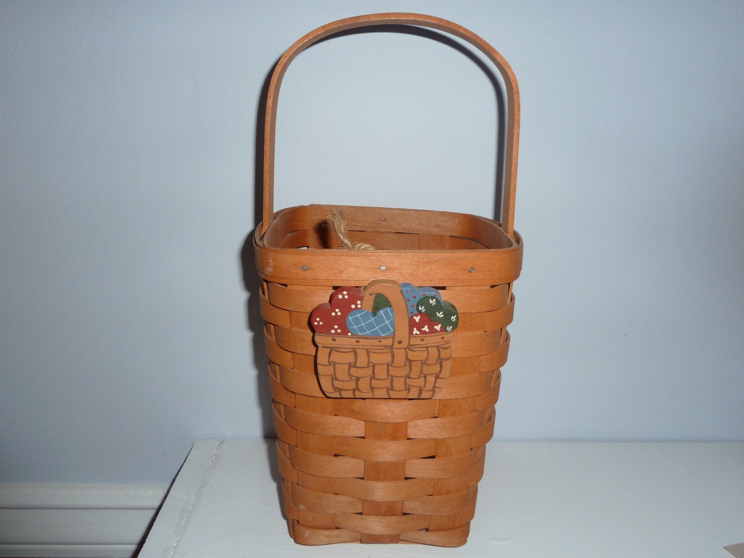 Longaberger 1991 Tall Peg Basket