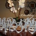 Bling Crystal Rhinestone Wedding Reception Birthday Party Table Numbers