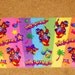 Vintage Lisa Frank Stickers Half Sheet Hollywood Bear