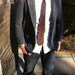 Vintage Men's Stafford Harris Tweed Wool Sports Coat Blazer