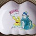Pink Chinese Enamelware Trinket Dish