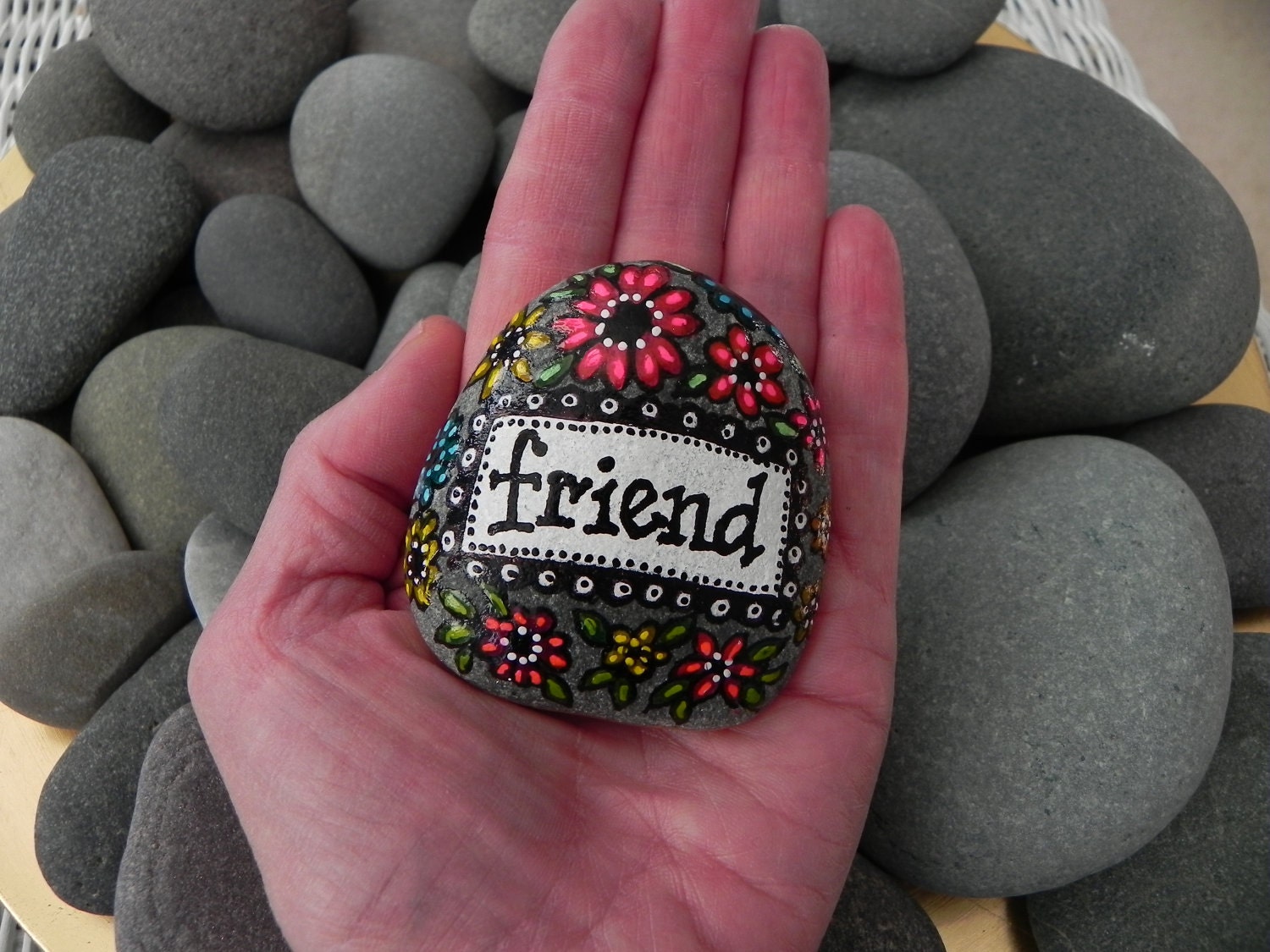 My Forever Friend / Painted Rock / Sandi Pike Foundas