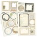 Nature Garden Scrapbook Journaling Chipboard Embellishment Pieces by Jodie Lee for Prima Marketing