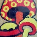 Unused Mushroom Latch Hook Kit Hook a Rug Malina