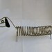 Brass Spring Dachshund Dog Letter Paper Holder for Your Desk