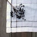 Vintage cotton table runner / cottage chic / country home / white / openwork / kitchen decor / rustic / farm house style / winter white