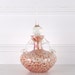 Burnt Orange Art Glass Perfume Bottle