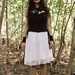 RESERVEE////Jupe en dentelle 'Cecilia Lisbon'
