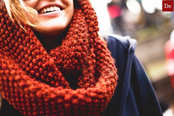 Autumn Infinity Scarf By MossAndBark On Etsy