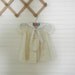 Vintage Baby Dress, Sailor Dress by Peaches and Cream Size 3-6 Mos.