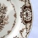 Windsor Brown transferware platter by Double Phoenix of Japan