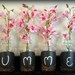 SALE Chalkboard Seasons Glass Jar Decor