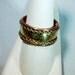 Highly detailed High quality Copper with Brass Inlay Adjustable Ring