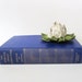 Vintage Hardcover Book with Navy Blue Gold Gilded Binding 1919 -- "World's Great Literature: Types of Literature"