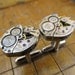 Vintage Bulova 6BC/6BD Watch Movement Cufflinks. Great for Fathers Day, Anniversary, Wedding or Just Because
