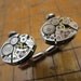 Bulova 5AD Watch Movement Cufflinks. Great for Fathers Day, Anniversary, Groomsmen or Just Because