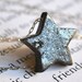 Star Necklace, pyrite necklace, vintage necklace, star jewelry, pyrite jewelry, celestial jewelry, sterling silver star, stone jewelry