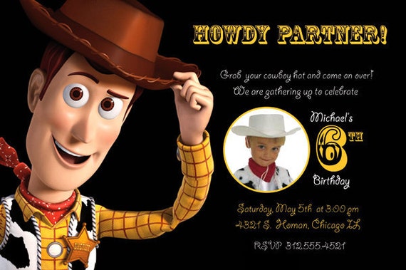 Woody Party Invitations 7