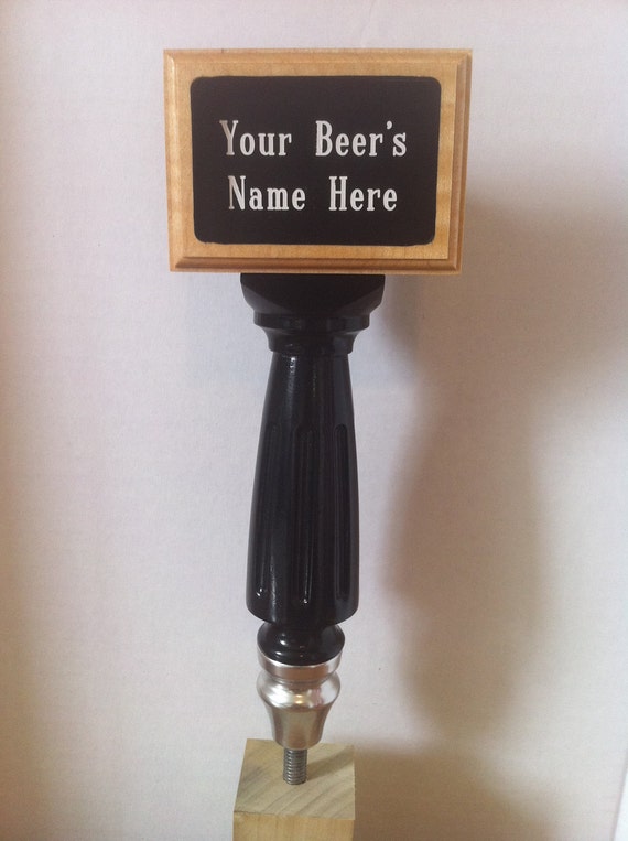 Universal Beer Tap Handle With 5 Personalized Inserts