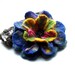 felt brooch flower felted brooch