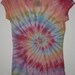 Tie dye v neck