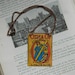 Wizard of Oz Ozma choker pendant illustration art charm and chain Steampunk Sarah Wood