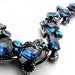 Rare D and E for Weiss Sapphire Blue Crystal Lozenge Bracelet