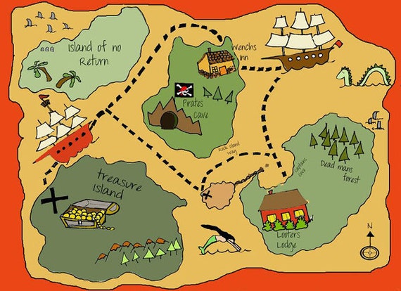 Treasure Map For Kids 7