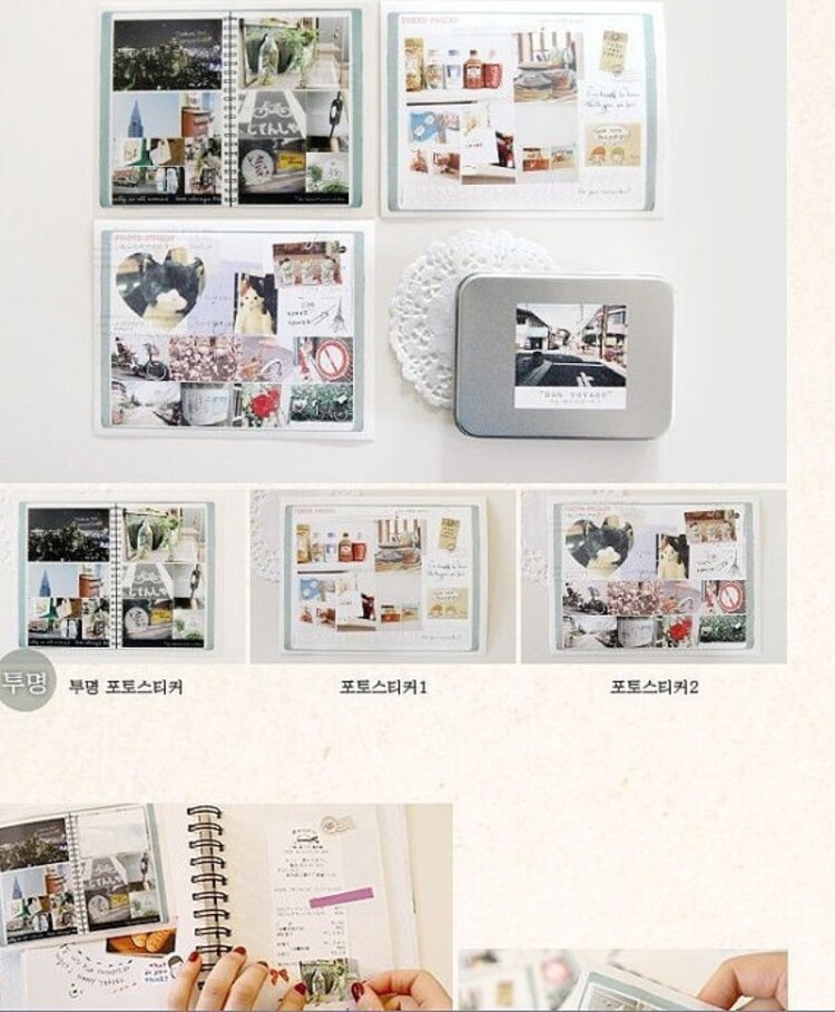 14 sheets korea pretty sticker set deco sticker set by prettym