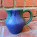 Green and Amethyst Matte Garden Mug
