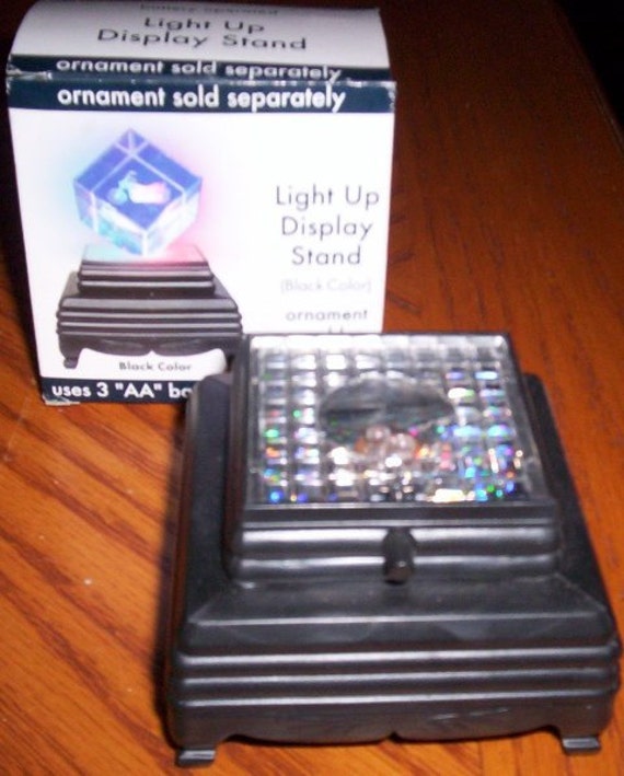 9 individually boxed LED LIGHT UP display stands by catalinacreek