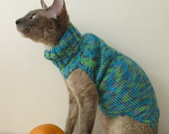 Cat clothes - Cat's wool jumper 