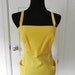 Vintage Spring/Summer/ Yellow Sleeveless Dress-Size 4