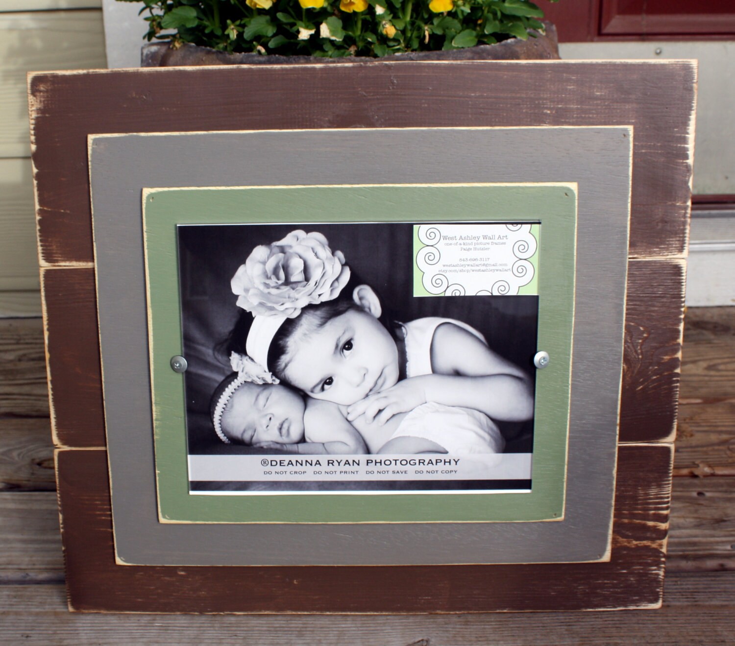 Rustic Picture Frames 8x10 Picture Frame by WestAshleyWallArt