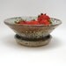 blue berry bowl textured colander