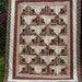 Log Cabin Double or Queen Size QUILT