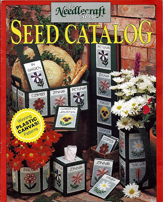 Seed Catalog Plastic Canvas Pattern The by grammysyarngarden