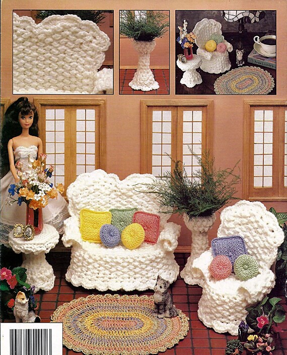 The Veranda Fashion Doll Furniture Crochet Pattern Annies