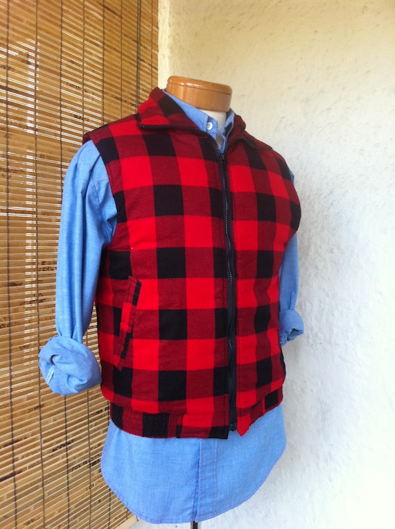 flannel with vest mens