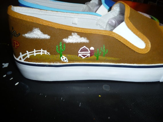 toy story canvas shoes